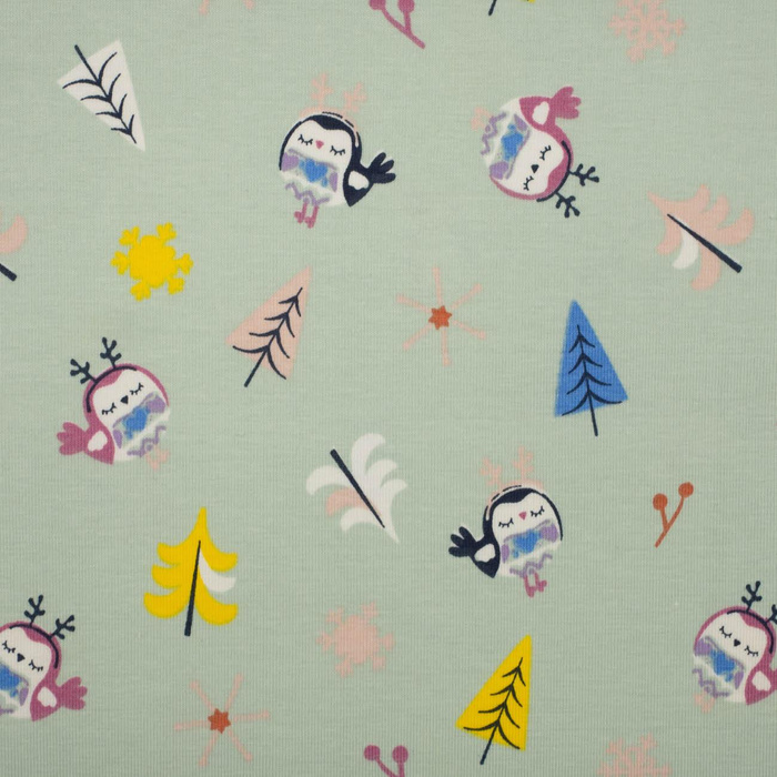 WINTERSPATZEN / Mint - Single Jersey TE210