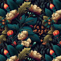 FLOWERS wz.22- Single Jersey mit Elastan ITY