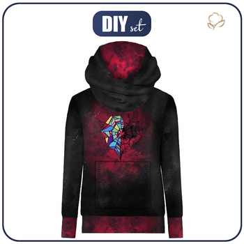 Unisex mikina s kapucí (HYDRA) - WEDNESDAY vz. 4 - Sada šití 158/164