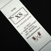 Europäisches  Textillabel DE - Größe XXL - 4 Stck Set