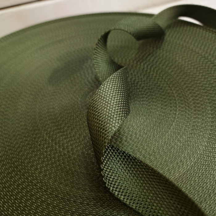 Webbing tape 30mm - military khaki