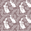HAPPY BUNNY WZ. 1 - Potahový velur 
