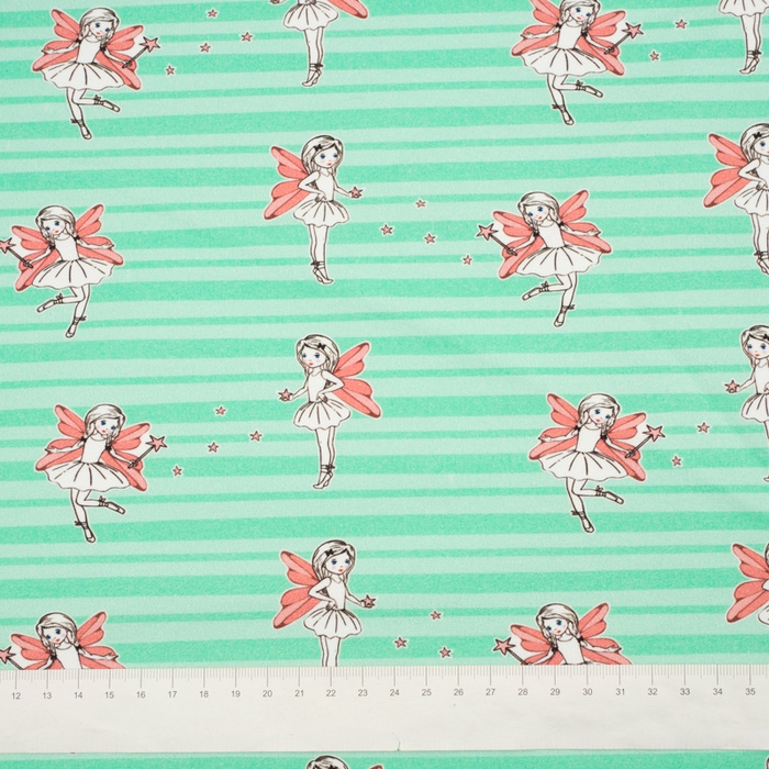 FAIRIES / mint - looped knit 