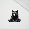 BEAR WZ. 2 - panel (60cm x 50cm) Waterproof woven fabric