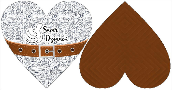 DECORATIVE PILLOW HEART - Super Opa / TOOLS 
