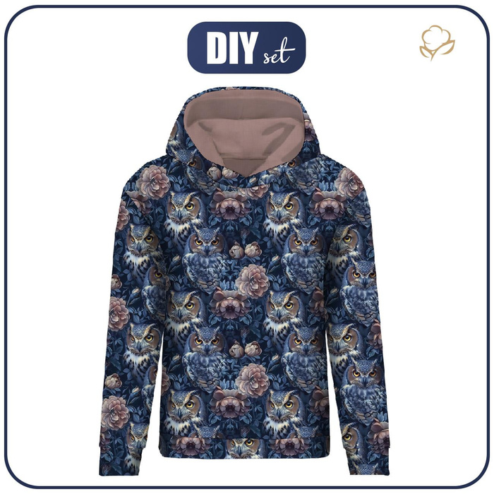 CLASSIC WOMEN’S HOODIE "POLA" (M) - GOTHIC wz.7 - sewing set