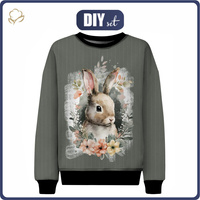 DZIECIĘCA BLUZA (NOE) - BABY BUNNY - zestaw do uszycia (122/128)