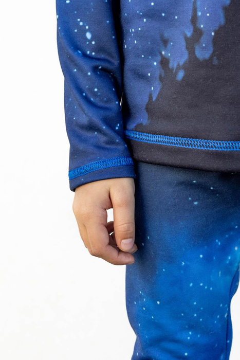 Thermo dětská halenka (BILLIE) - BUBLINY / barevná - Sada šití 122