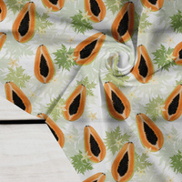 PAPAYA ORANGE & WHITE - Krep