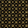 Black & Gold Glamour wz.8 - lycra 300g