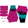 SPORTLEGGINGS - WINTER MOUNTAIN - Nähset - XXXL