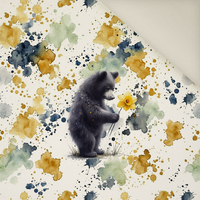BEAR WZ. 1 - Panel (60cm x 50cm) Polster- Velours