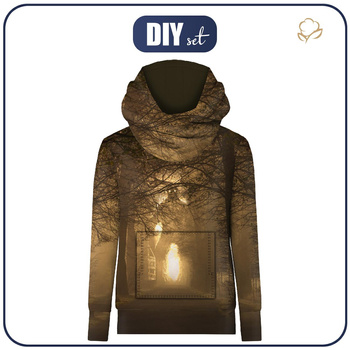 UNISEX HOODIE (HYDRA) - DROŻNIK BIEST - Nähset L