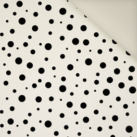 BLACK DOTS - Potahový velur