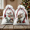 Dárkové pytlíky - CHRISTMAS WZ. 7 - Sada šití