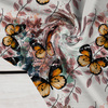 Butterfly & Flowers wz.13 - Crepe