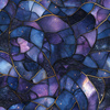 STAINED GLASS WZ. 13 / FIALOVÁ (PLUM)