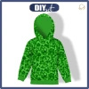 KINDER HOODIE (ALEX) - PIXEL MS.2 / grün - Sommersweat (158/164)