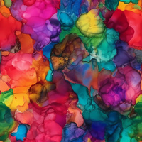 ALCOHOL INK M. 5 - Viskose Jersey