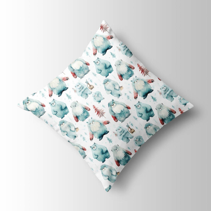 HAPPY YETI PAT. 1 - Cotton woven fabric