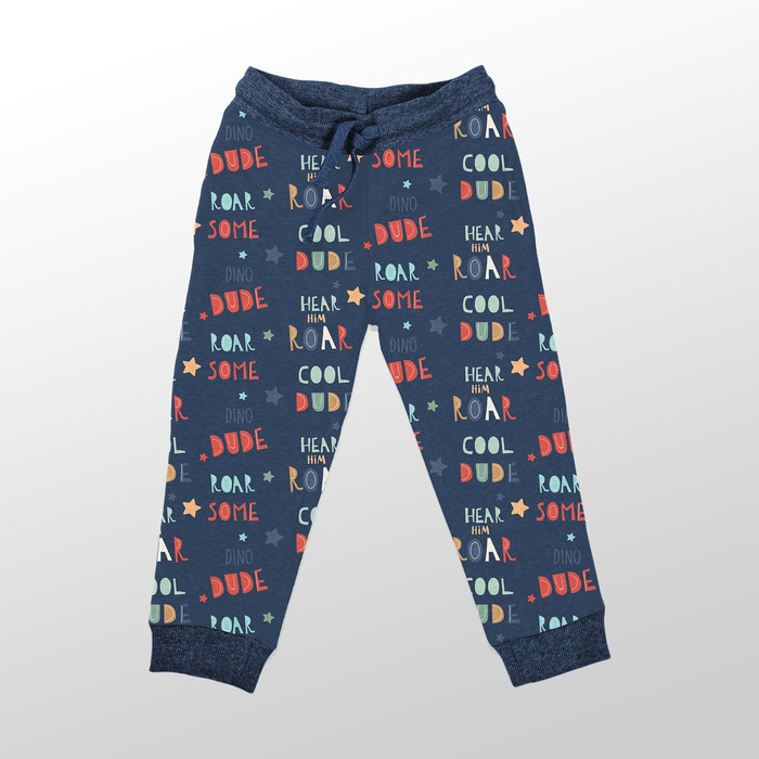 DINO DUDE - quick-drying woven fabric