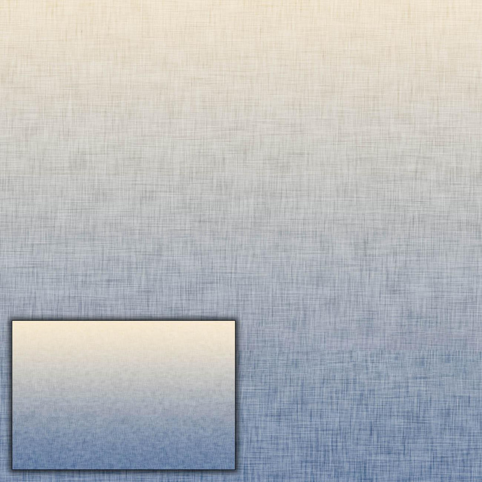 OMBRE / ACID WASH - niebieski (waniliowy) - PANEL PANORAMICZNY (110cm x 165cm)