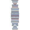 T-SHIRT DAMSKI - STATKI / paski (marine) - single jersey XS