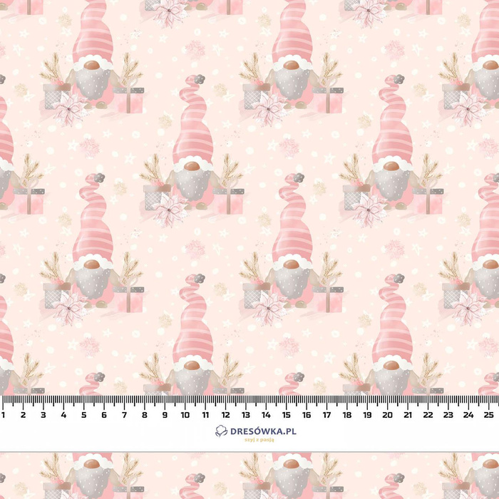 CHRISTMAS GNOMES PAT. 4 - single jersey