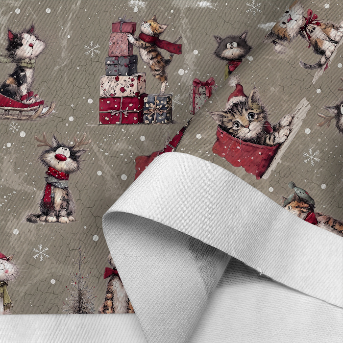 CHRISTMAS PETS WZ. 4 - Cotton drill