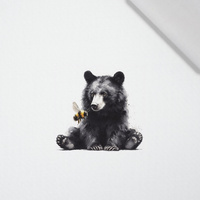 BEAR WZ. 2 - panel (60cm x 50cm)  bavlněná tkanina