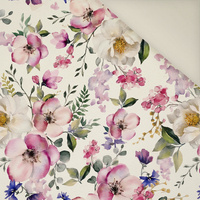 PASTEL FLOWERS WZ. 21 - Upholstery velour