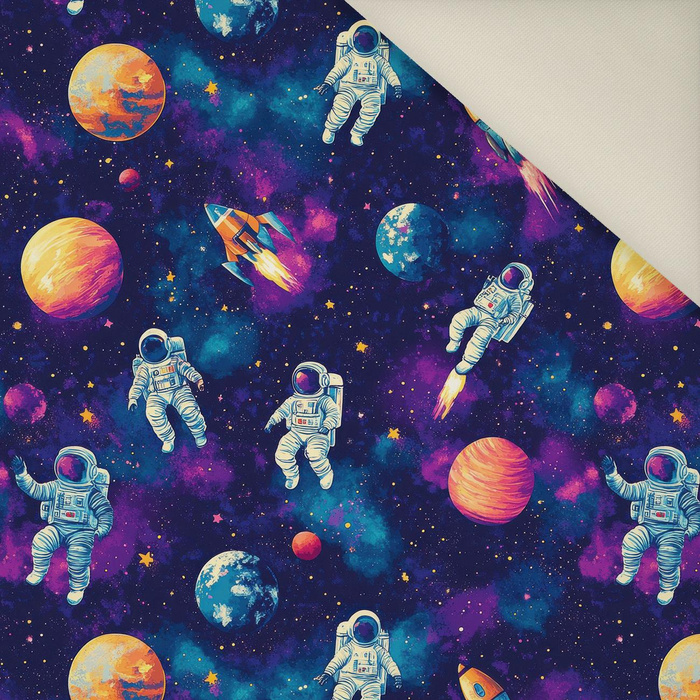 NEON GALAXY WZ. 1 - Welur tapicerski