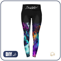 LEGGINSY SPORTOWE - I'M A FIGHTER - S