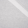 D-20 MELANGE LIGHT GRAY - thick brushed sweatshirt D300