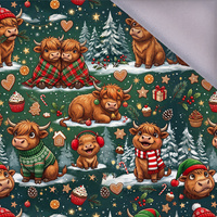 CHRISTMAS HIGHLAND COWS - Softshell