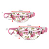 HIP BAG - ROSE GARDEN / white - big