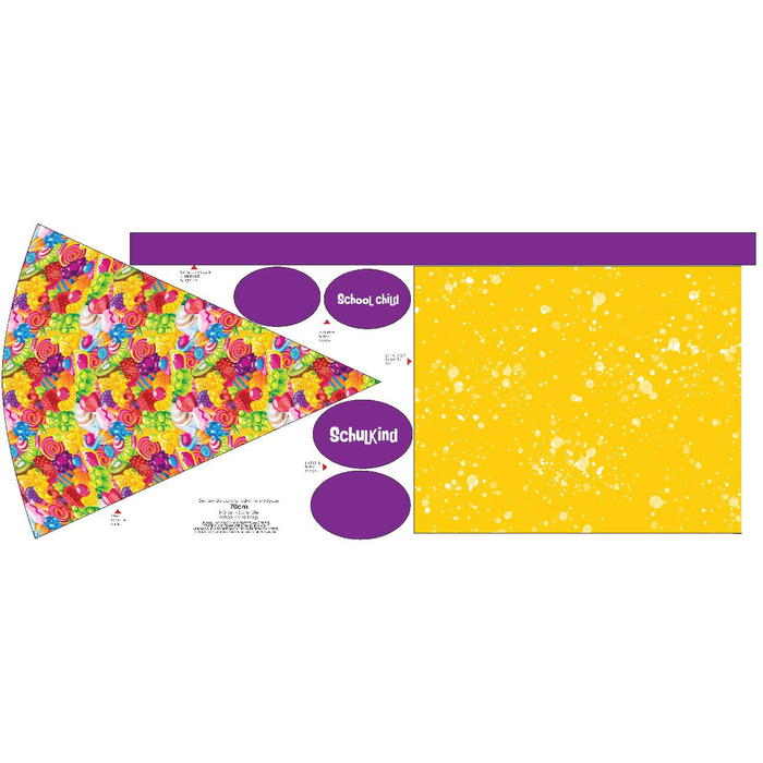 First Grade Candy Cone - GUMMY CANDY - small