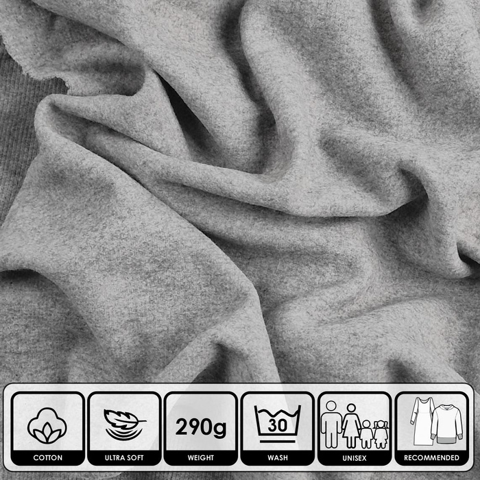 Brushed Sweater Knit - ECO MELANGE