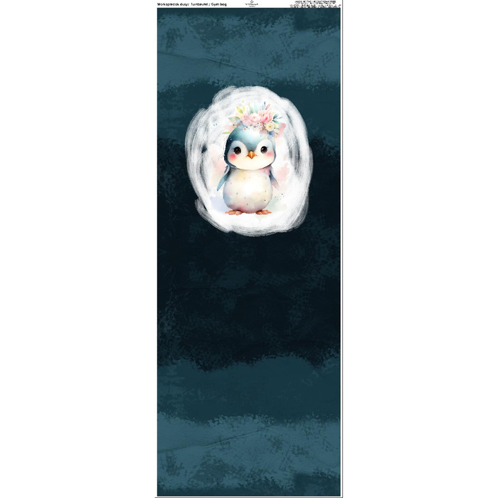 TURNBEUTEL - BABY PENGUIN - Nähset