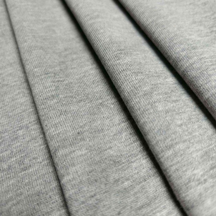 Single Jersey HEAVY 260g/ 100% bawełna - SZARY MELANŻ