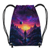NEON GALAXY WZ.5 - Paneel (60cm x 50cm)- Single Jersey mit Elastan ITY