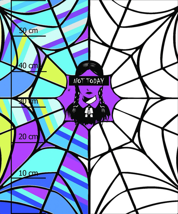 WEDNESDAY Pat. 17 - panel (60cm x 50cm)