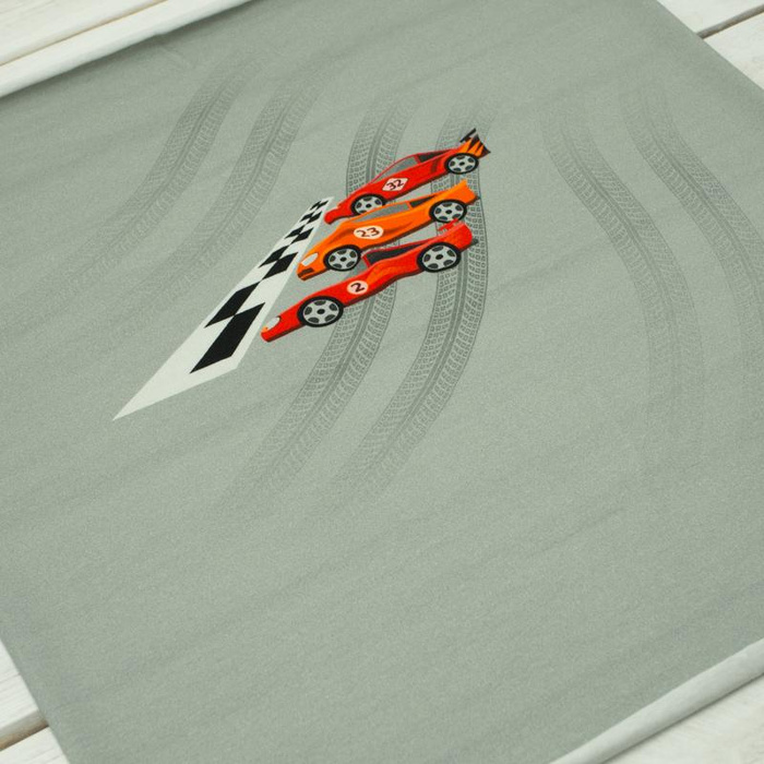 SZYBKIE BRYKI / czerwony - panel single jersey 