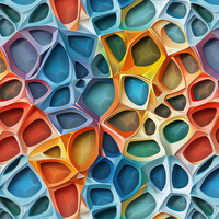 ABSTRACTION WZ.36- Welur tapicerski