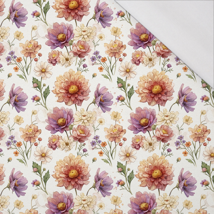 FLOWERS HEDGEHOG FAMILY - single jersey