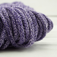 Strings cotton 5mm - melange purple
