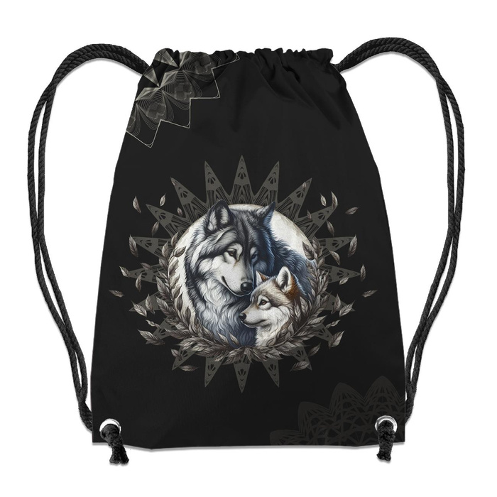 GYM BAG - CUTE ANIMALS PAT.17 - small