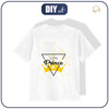 KINDER T-SHIRT-  LITTLE PRINCE / weiß - Single Jersey (128/134)