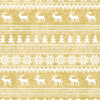 REINDEERS PAT. 2 / ACID WASH GOLD - looped knit fabric