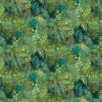 BOHO FOREST WZ. 2 - Muślin bawełniany